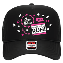 Load image into Gallery viewer, GLH Black Girls Run Foam Trucker Hat - 2026
