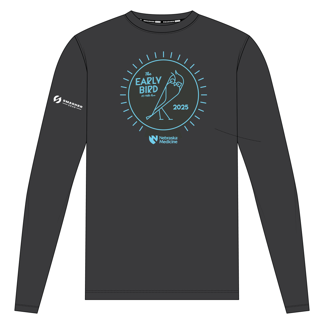 2025 Early Bird Long Sleeve Unisex Race Shirt