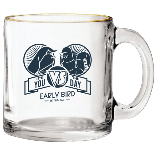 Early Bird Clear Mug