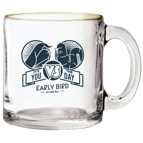 Early Bird Clear Mug