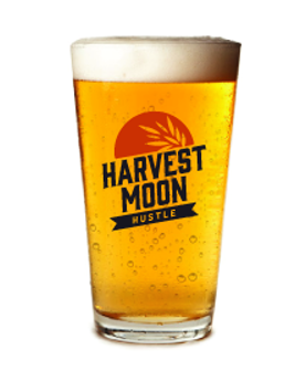 Award Winner Harvest Moon Hustle Pint Glass